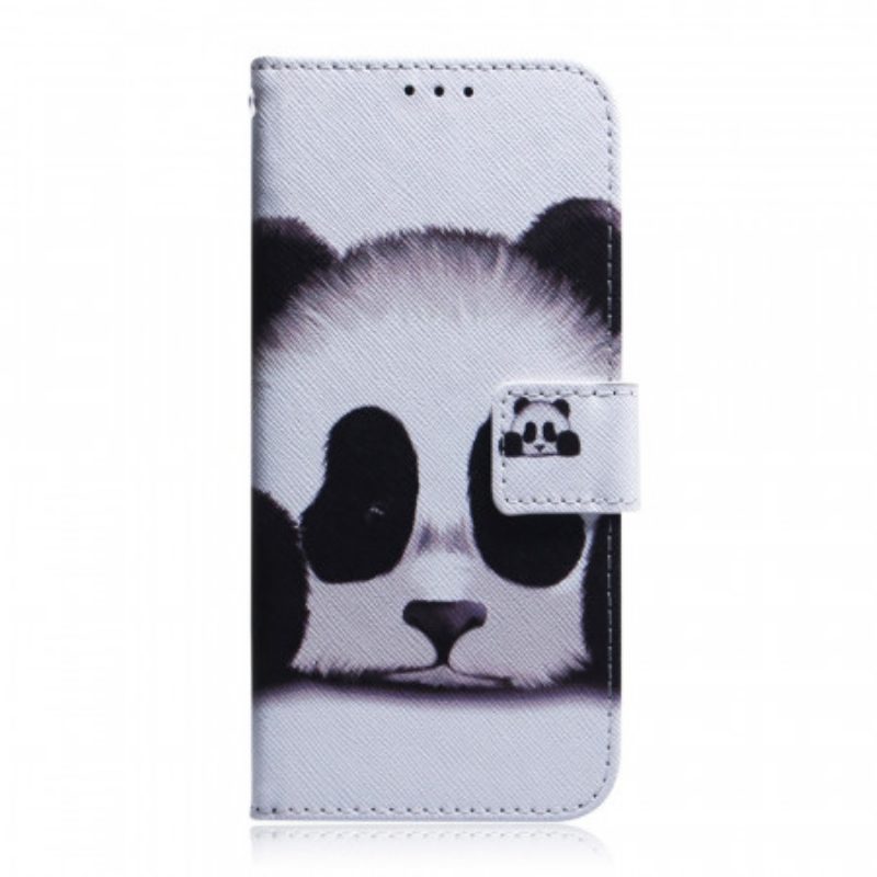 Folio-hoesje voor Google Pixel 6 Pro Panda Gezicht