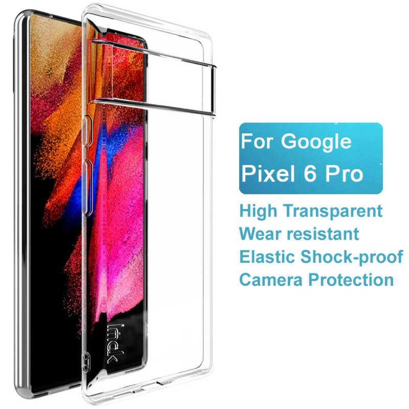 Hoesje voor Google Pixel 6 Pro Imak Transparant