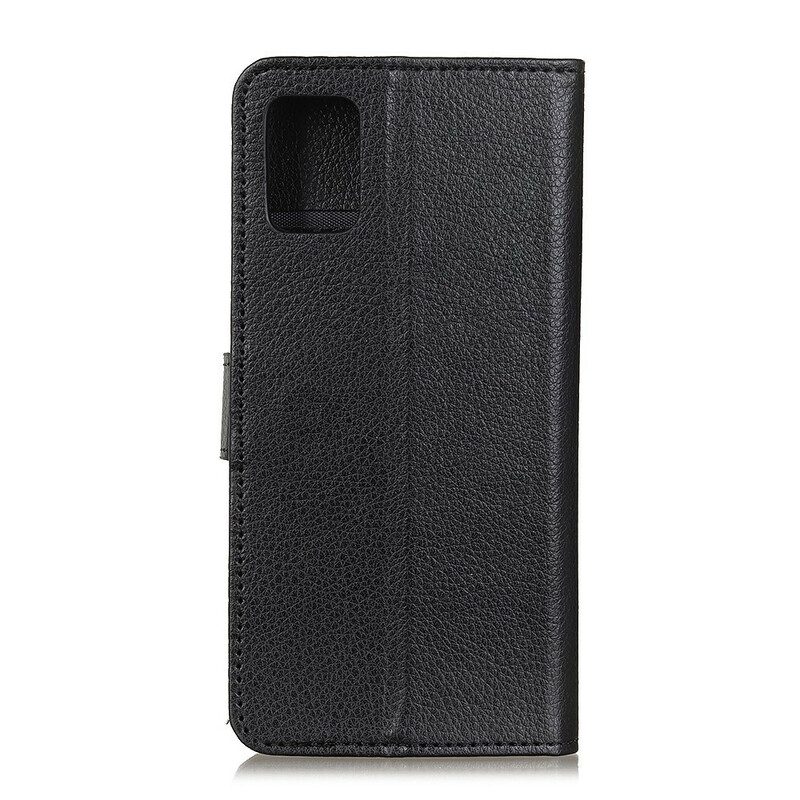 Flip Case voor Samsung Galaxy Note 20 Ultra Lychee-textuur