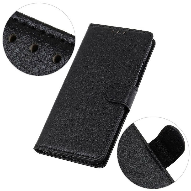 Flip Case voor Samsung Galaxy Note 20 Ultra Lychee-textuur