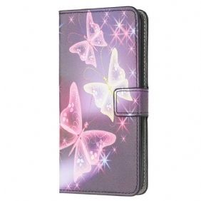 Folio-hoesje voor Samsung Galaxy Note 20 Ultra Intense Vlinders