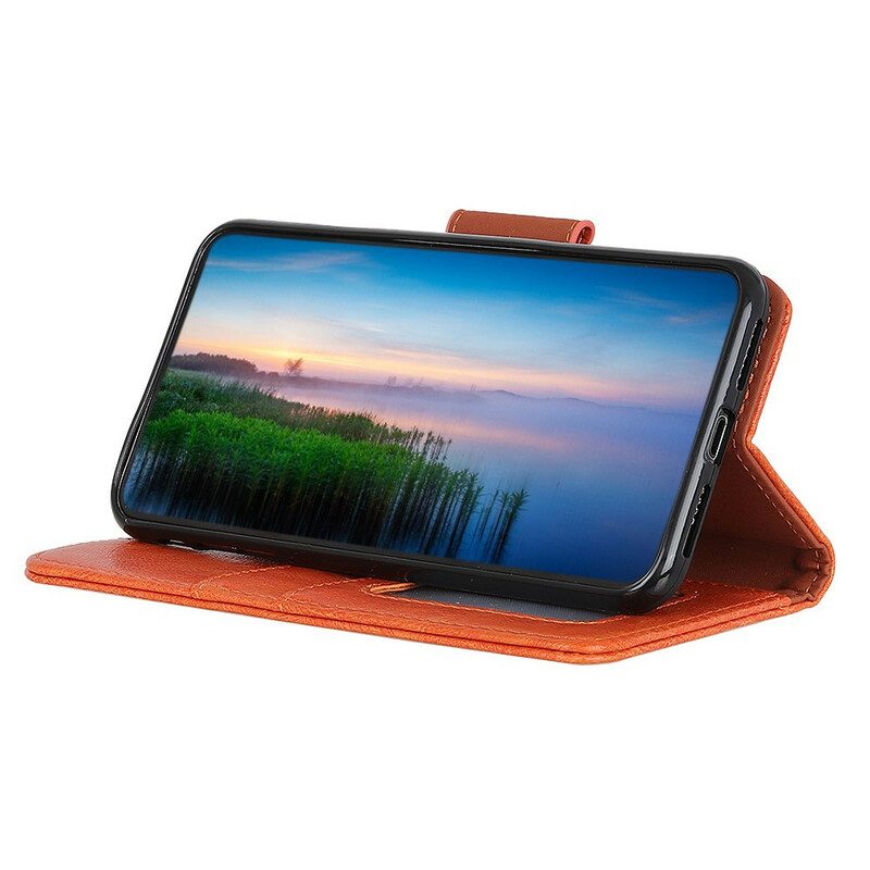 Folio-hoesje voor Samsung Galaxy Note 20 Ultra Splitnappaleer