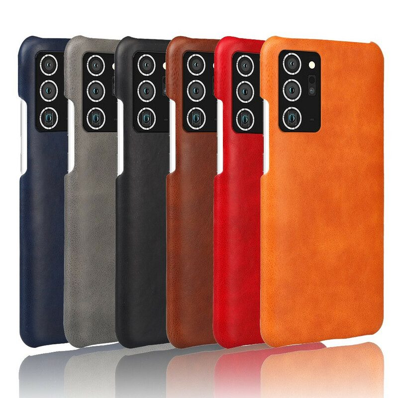 Hoesje voor Samsung Galaxy Note 20 Ultra Ksq Leereffect