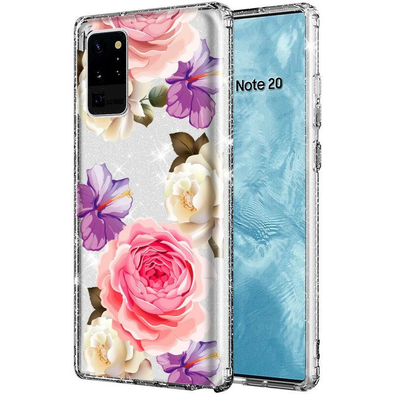 Hoesje voor Samsung Galaxy Note 20 Ultra Mijn Favoriete Boeket