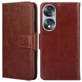 Flip Case voor Honor 70 Vintage