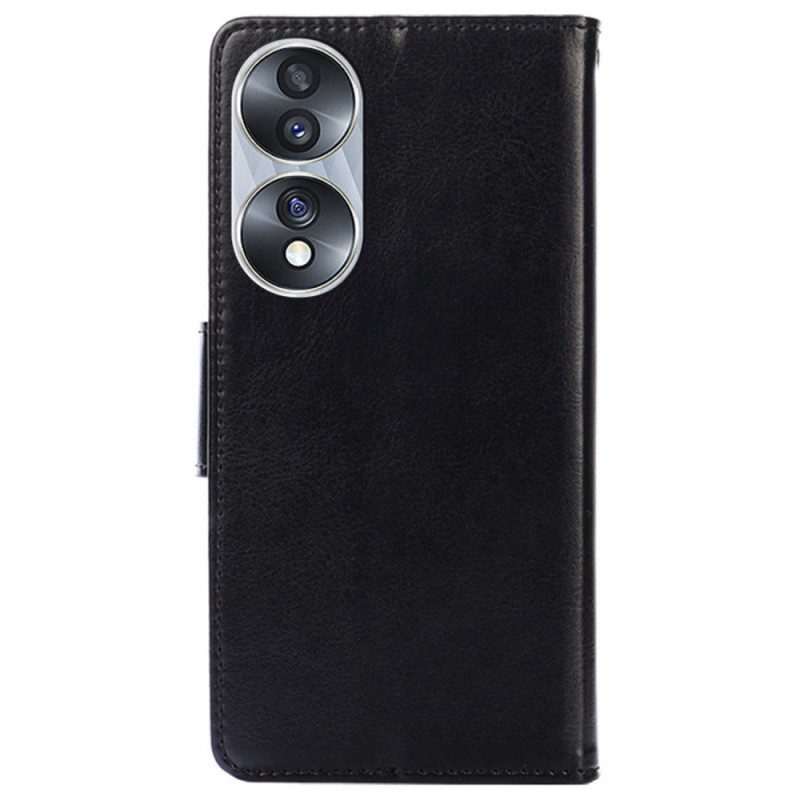 Flip Case voor Honor 70 Vintage