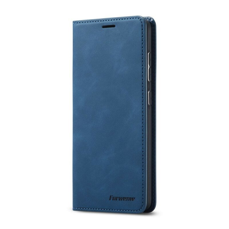 Bescherming Hoesje voor Huawei P40 Folio-hoesje Forwenw Ledereffect