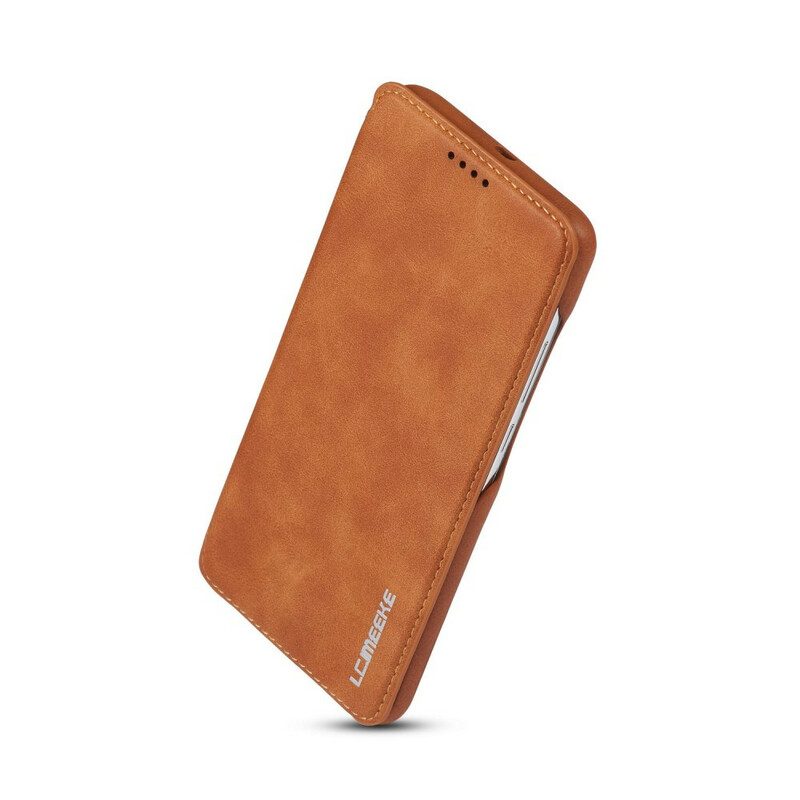 Bescherming Hoesje voor Huawei P40 Folio-hoesje Lc.imeeke Ledereffect