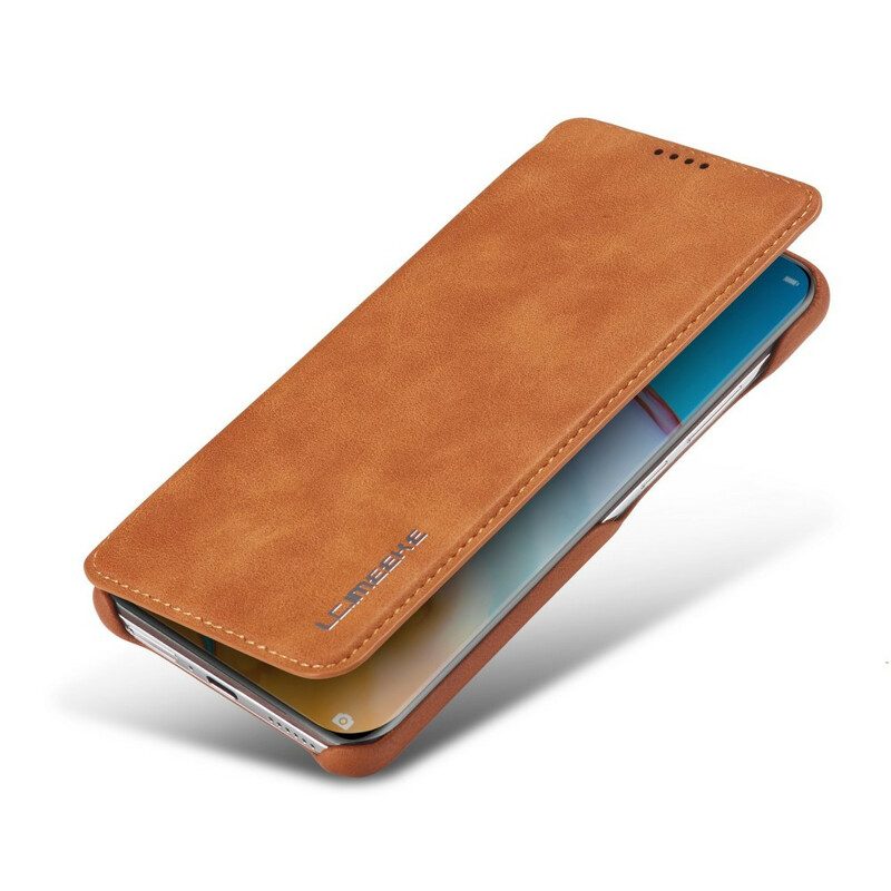 Bescherming Hoesje voor Huawei P40 Folio-hoesje Lc.imeeke Ledereffect