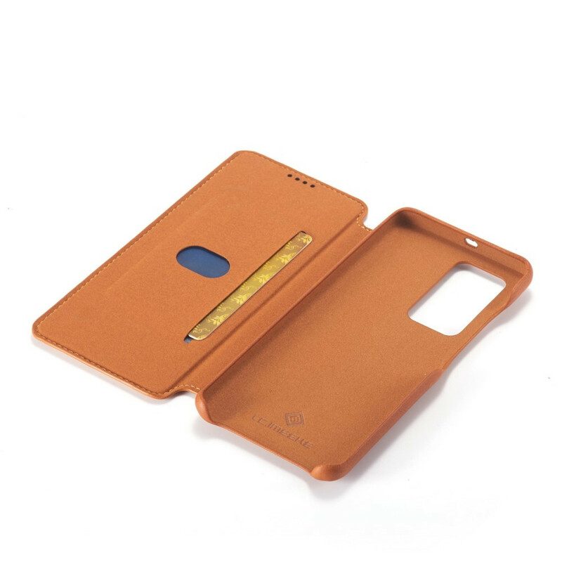 Bescherming Hoesje voor Huawei P40 Folio-hoesje Lc.imeeke Ledereffect