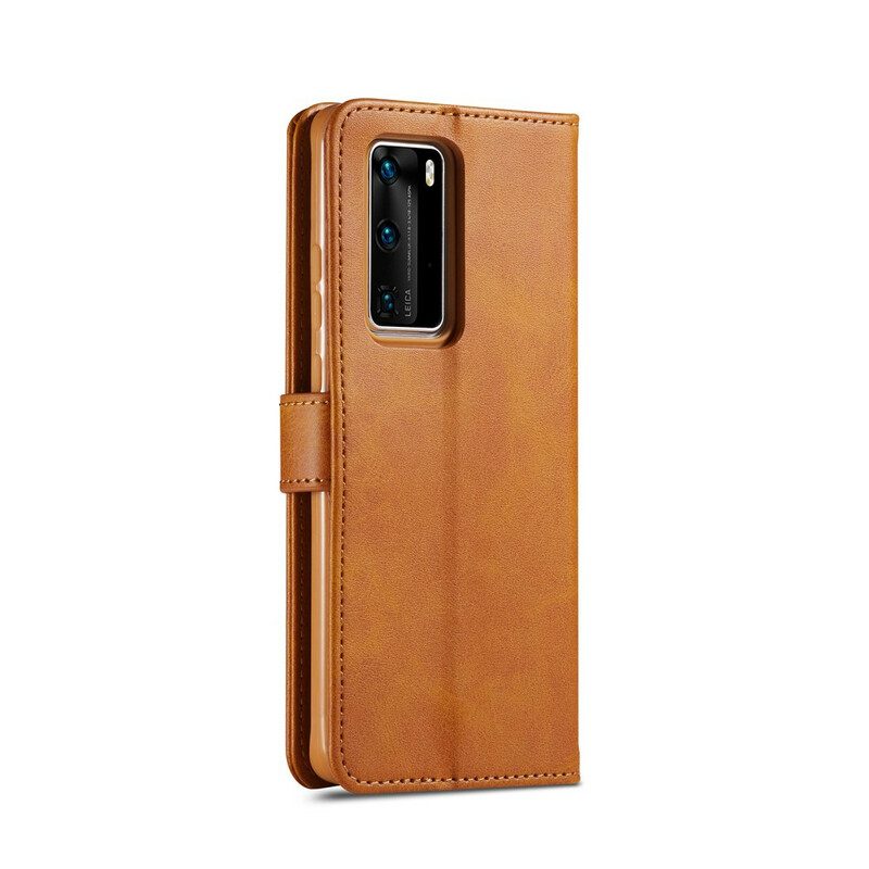 Folio-hoesje voor Huawei P40 Lc.imeeke Ledereffect