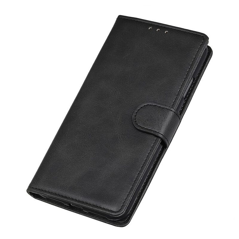 Folio-hoesje voor Huawei P40 Premium Mat Leereffect