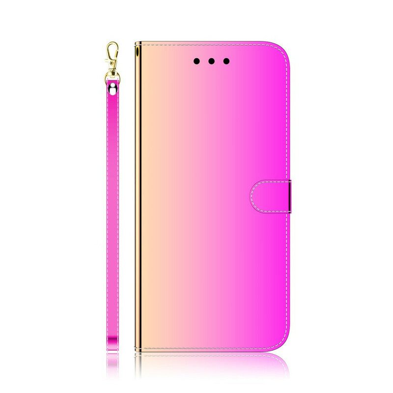 Folio-hoesje voor Huawei P40 Spiegelhoes Van Imitatieleer