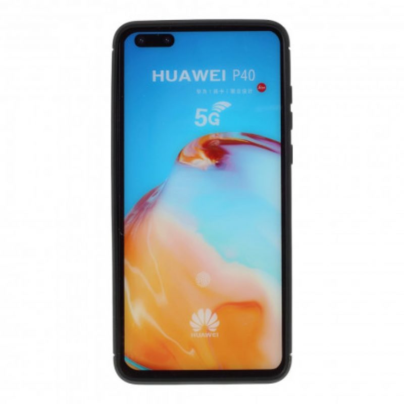 Hoesje voor Huawei P40 Roterende Ring