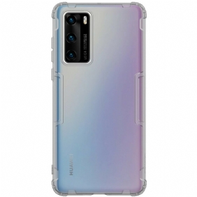 Hoesje voor Huawei P40 Versterkte Transparante Nillkin