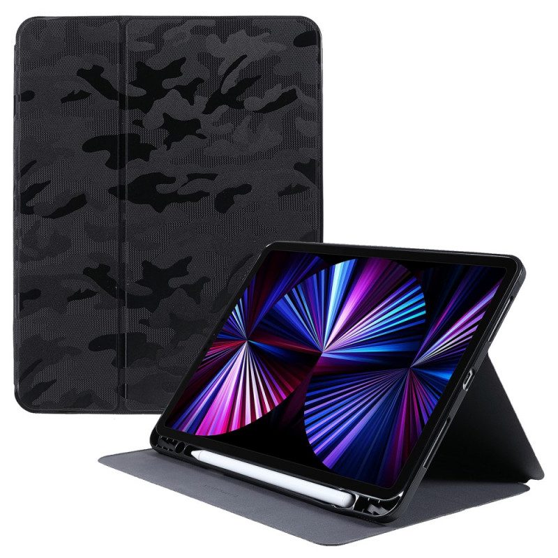 Bescherming Hoesje voor iPad Air (2022) (2020) Camouflage X-level