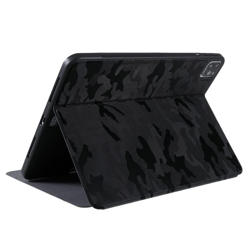 Bescherming Hoesje voor iPad Air (2022) (2020) Camouflage X-level