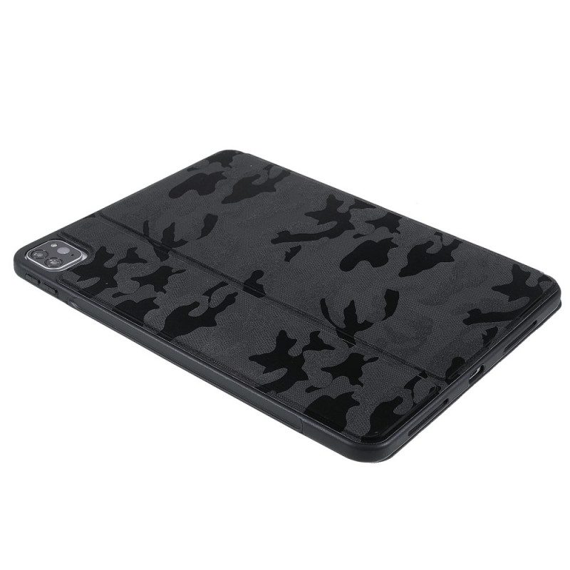 Bescherming Hoesje voor iPad Air (2022) (2020) Camouflage X-level