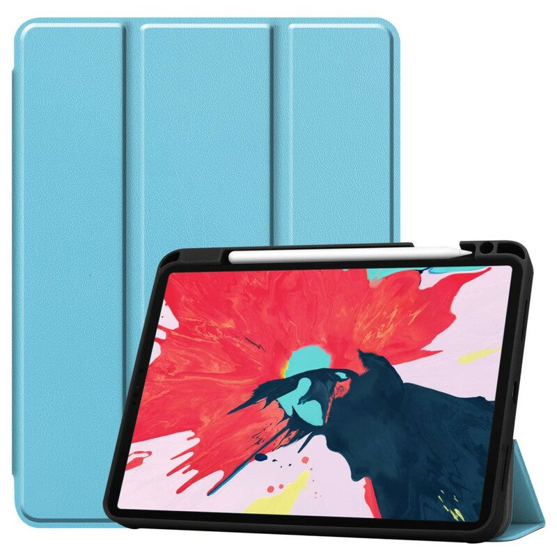 Bescherming Hoesje voor iPad Air (2022) (2020) Drievoudige Potloodhouder