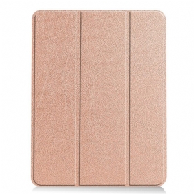 Bescherming Hoesje voor iPad Air (2022) (2020) Stijl Litchi Lederen Stylushouder