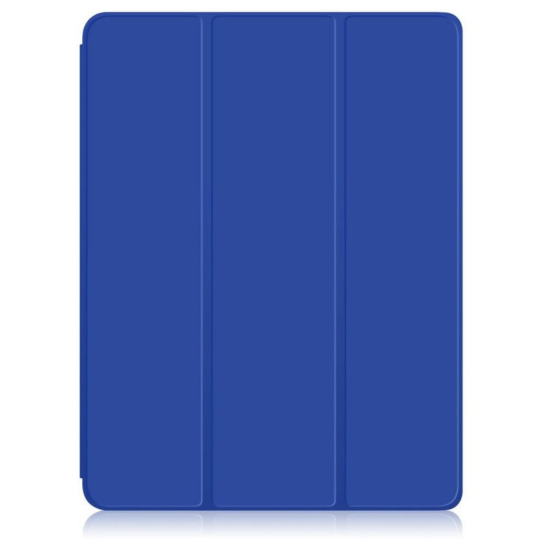 Bescherming Hoesje voor iPad Air (2022) (2020) Stylushouder Van Litchi Kunstleer