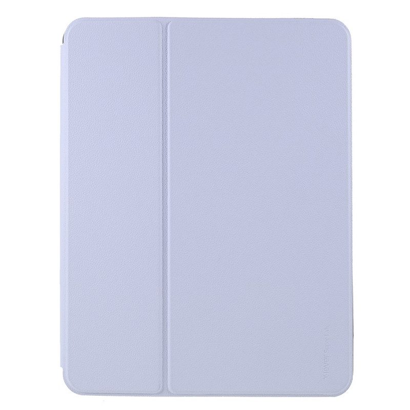 Bescherming Hoesje voor iPad Air (2022) (2020) X-level Lychee-leereffect