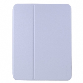 Bescherming Hoesje voor iPad Air (2022) (2020) X-level Lychee-leereffect