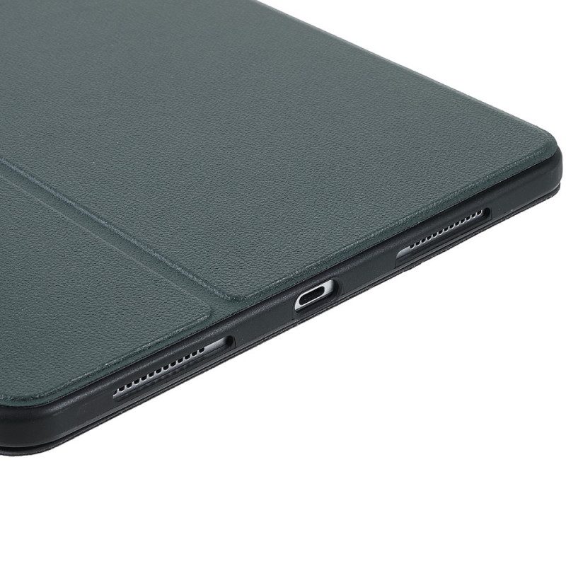 Bescherming Hoesje voor iPad Air (2022) (2020) X-level Lychee-leereffect