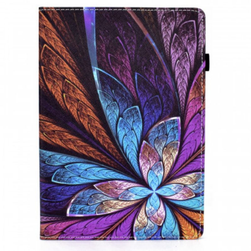 Case voor iPad Air (2022) (2020) Abstracte Bloem