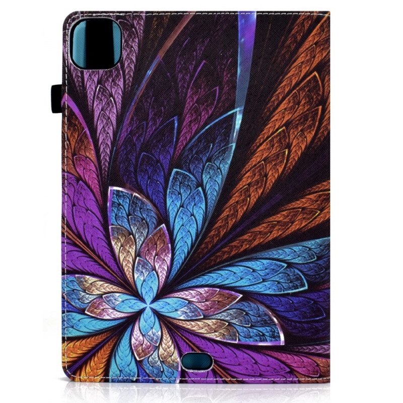 Case voor iPad Air (2022) (2020) Abstracte Bloem