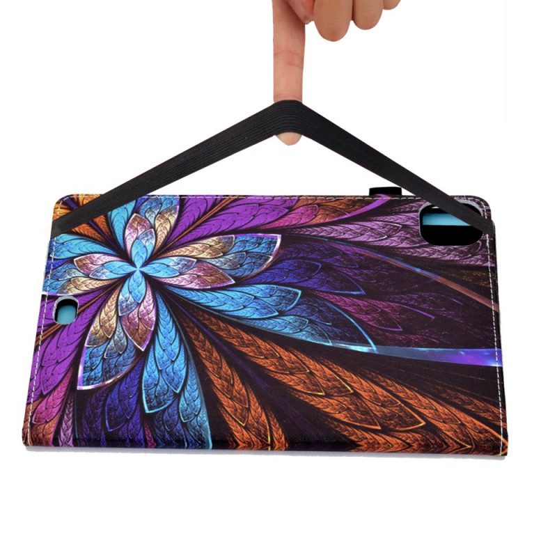 Case voor iPad Air (2022) (2020) Abstracte Bloem