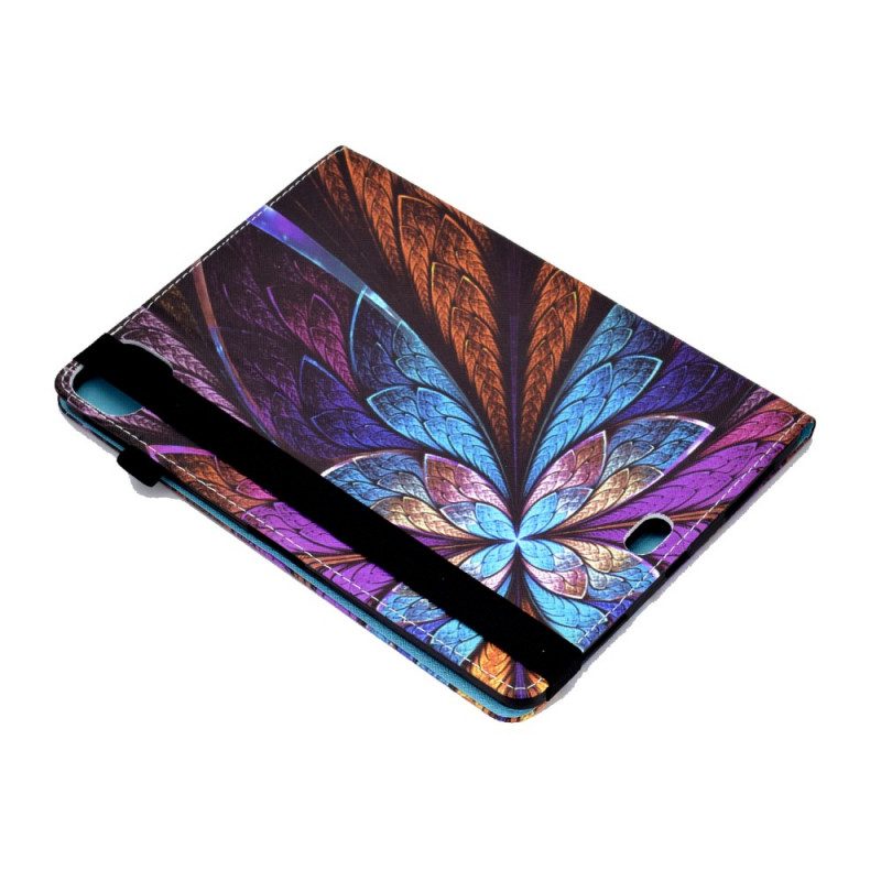 Case voor iPad Air (2022) (2020) Abstracte Bloem