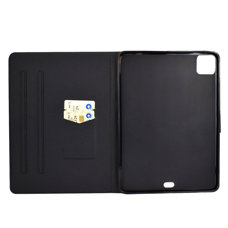 Flip Case voor iPad Air (2022) (2020) Sneeuw Herten