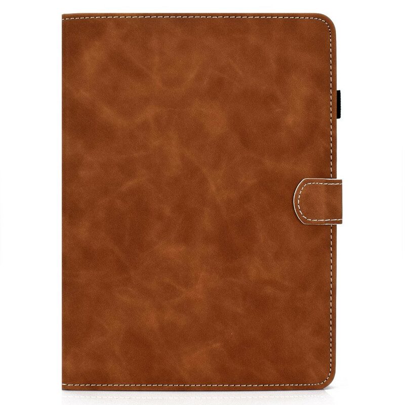 Flip Case voor iPad Air (2022) (2020) Vintage Kunstleer