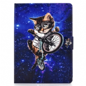 Folio-hoesje voor iPad Air (2022) (2020) Cyclo-kat