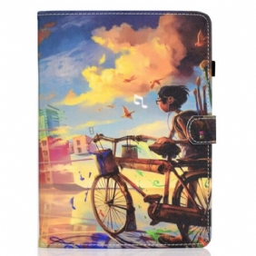 Folio-hoesje voor iPad Air (2022) (2020) Fiets Kunst