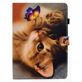 Folio-hoesje voor iPad Air (2022) (2020) Mijn Kitten En Vlinder