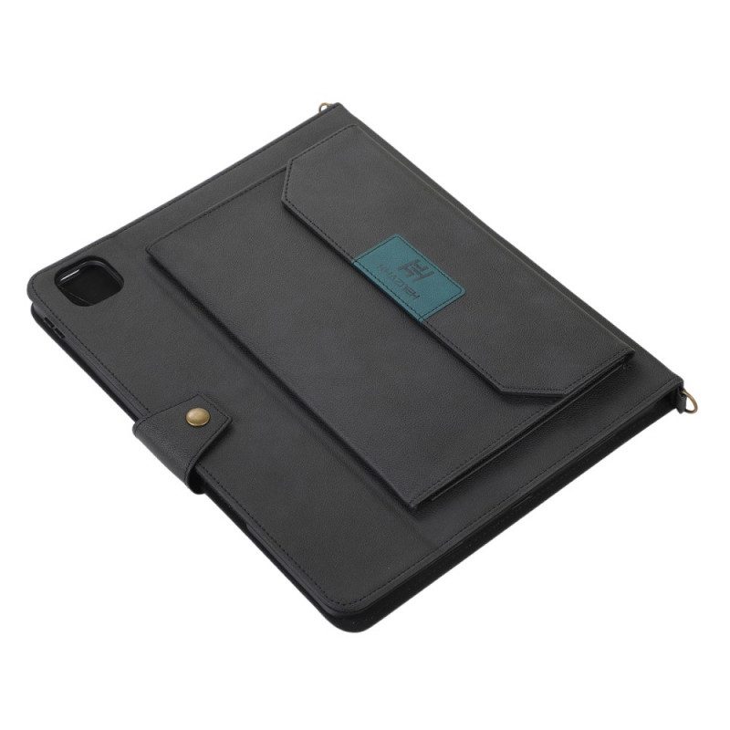 Folio-hoesje voor iPad Air (2022) (2020) Rfid-schouderriem