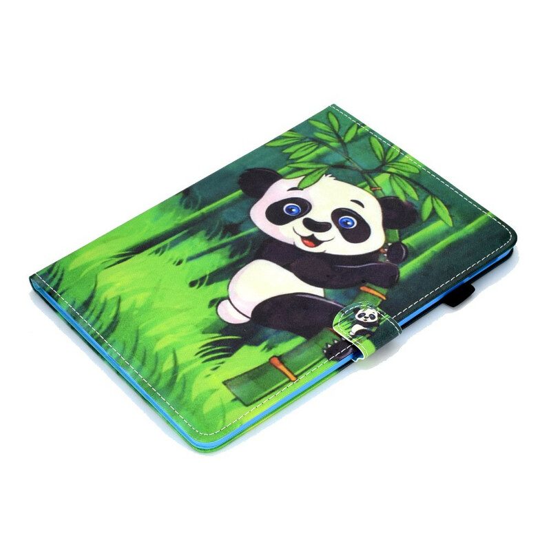 Leren Hoesje voor iPad Air (2022) (2020) Panda