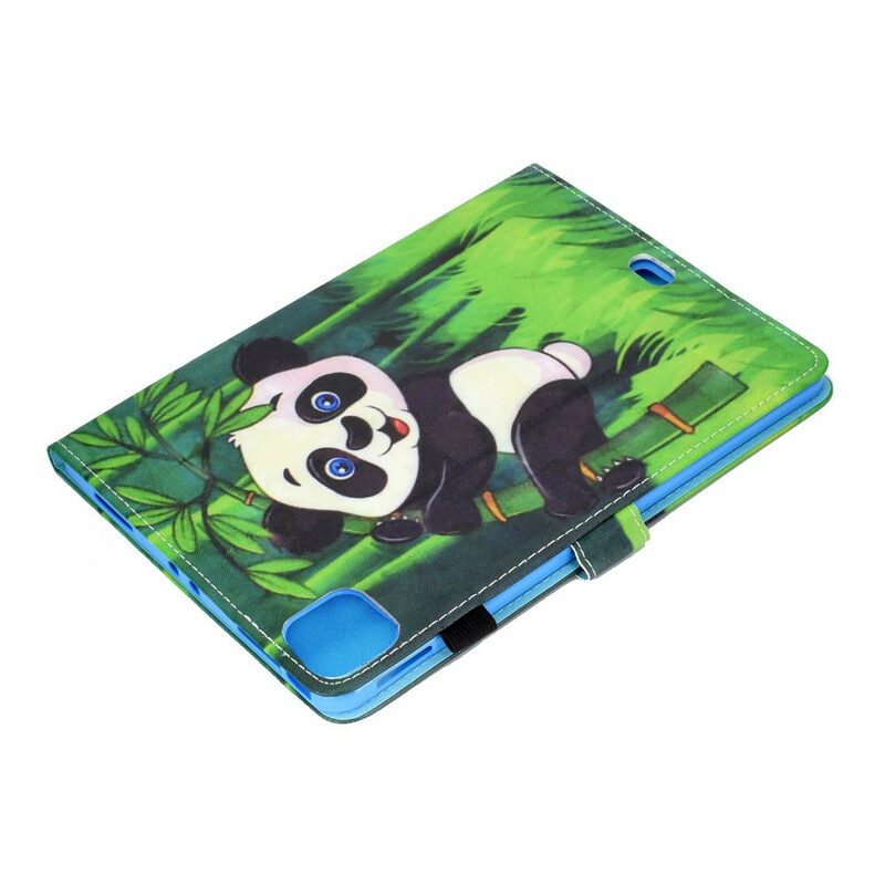 Leren Hoesje voor iPad Air (2022) (2020) Panda