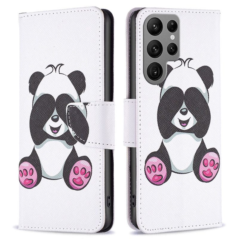 Bescherming Hoesje Samsung Galaxy S24 Ultra 5g Panda