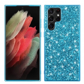 Case Hoesje Samsung Galaxy S24 Ultra 5g Telefoonhoesje Sprankelende Glitters