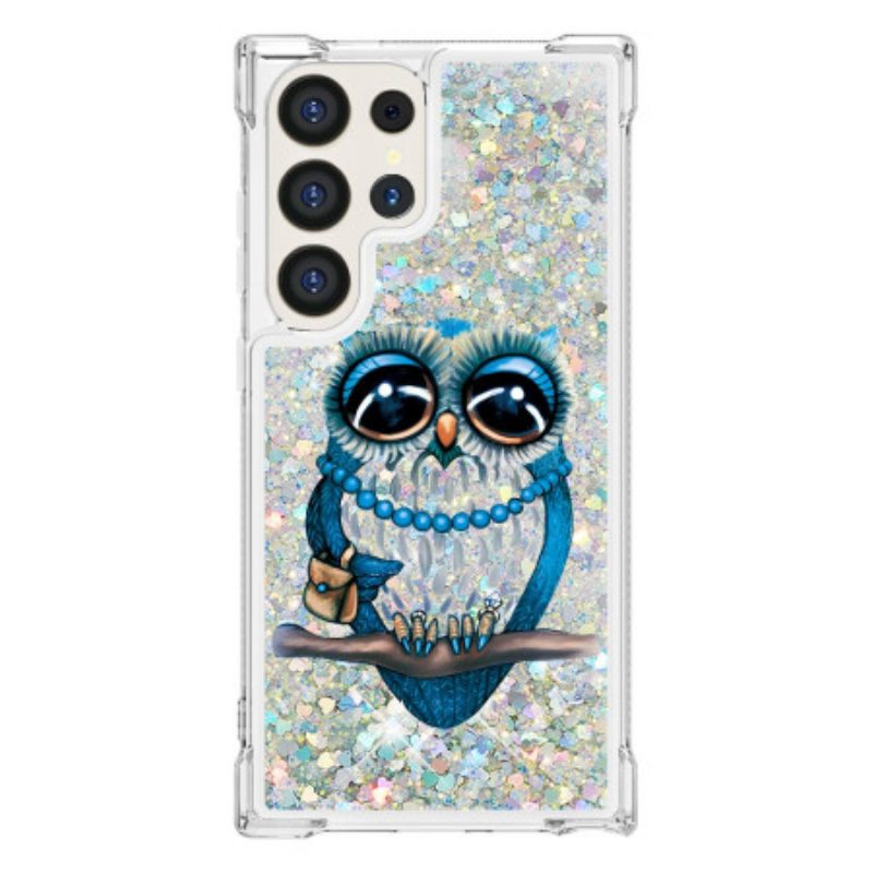 Hoesje Samsung Galaxy S24 Ultra 5g Uilglitter