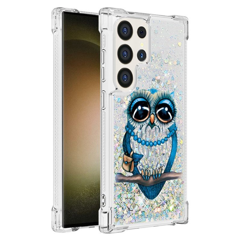 Hoesje Samsung Galaxy S24 Ultra 5g Uilglitter