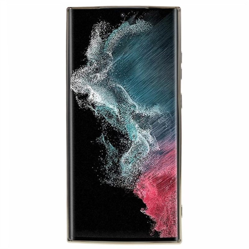 Hoesje Voor Samsung Galaxy S24 Ultra 5g Leerstijl