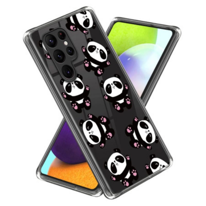 Hoesje Voor Samsung Galaxy S24 Ultra 5g Panda's