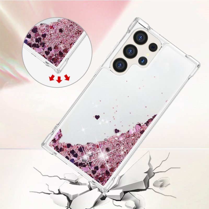 Hoesje Voor Samsung Galaxy S24 Ultra 5g Sprankelende Glitters