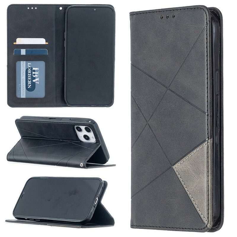 Bescherming Hoesje voor iPhone 12 Pro Max Folio-hoesje Artistieke Stijl