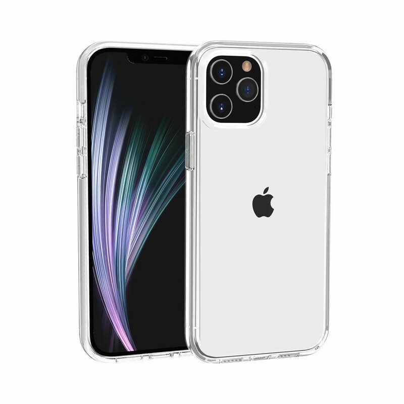 Hoesje voor iPhone 12 Pro Max Gekleurd Transparant