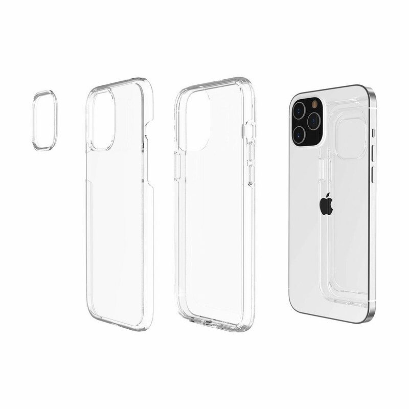 Hoesje voor iPhone 12 Pro Max Gekleurd Transparant